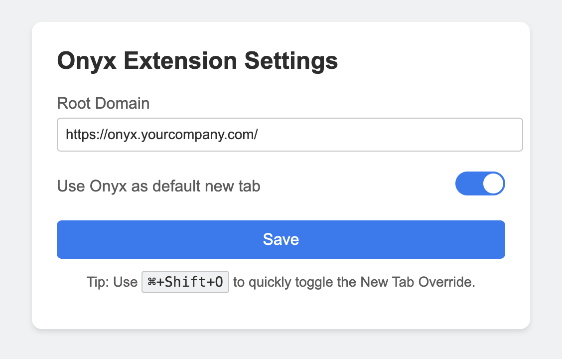 Root Domain Configuration